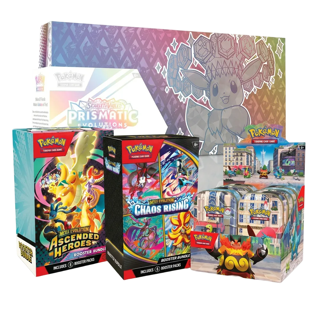 Gemzy's Legendary Limited Bundle (July 2026) Prismatic Evolutions, Asc