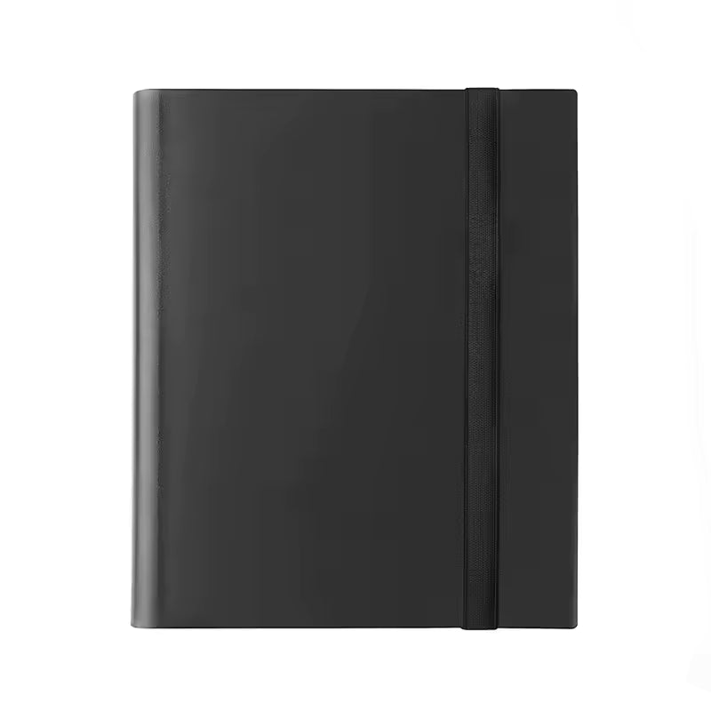 Black 9-Pocket Trading Cards Binder (360 Card Slots)