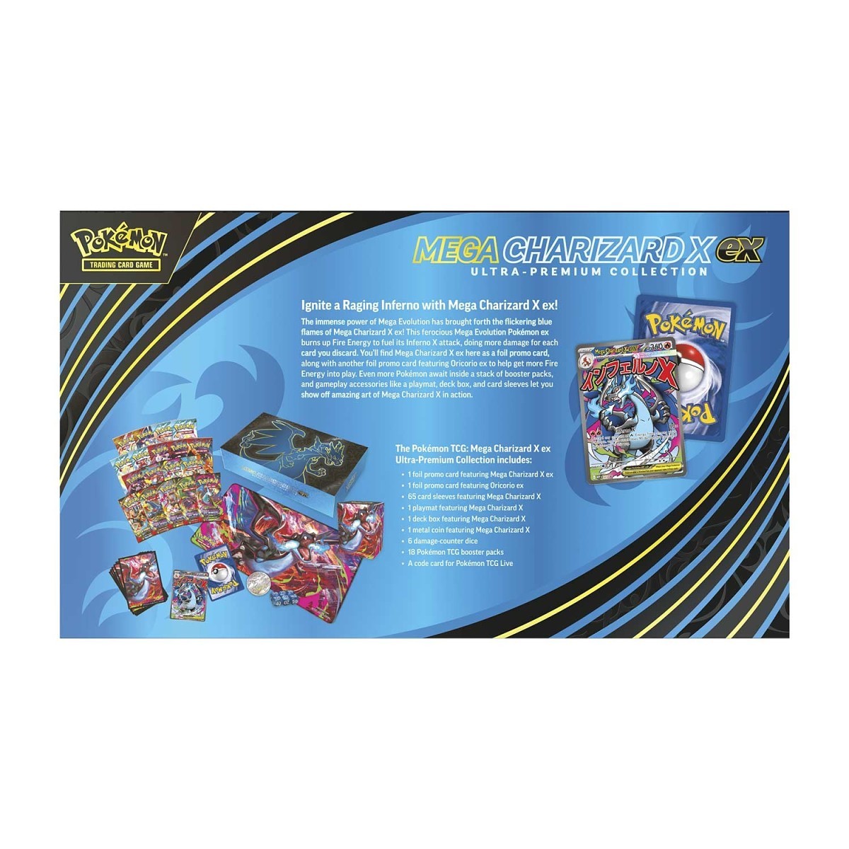 Pokemon Mega Charizard X ex Ultra-Premium Collection