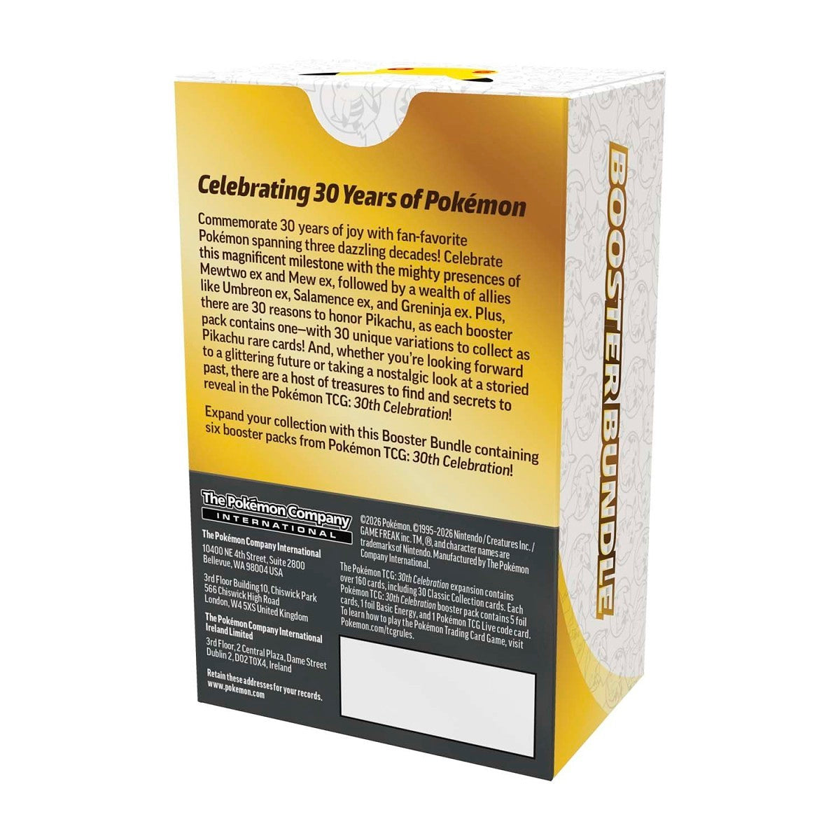 Pokémon TCG: 30th Celebration Booster Bundle (PRE-ORDER)