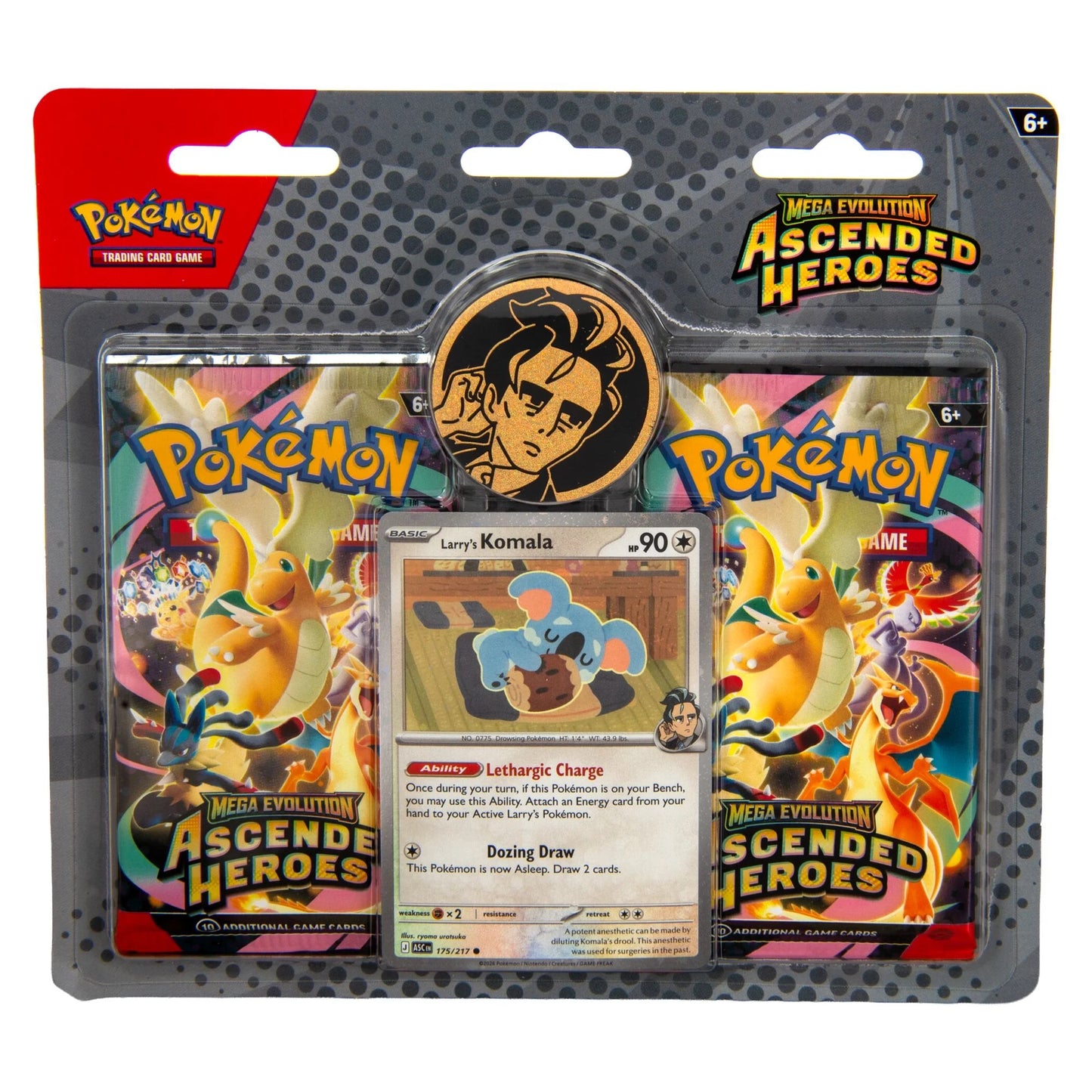 Pokémon TCG: Mega Evolution Ascended Heroes 2-Pack Blister (One At Random)