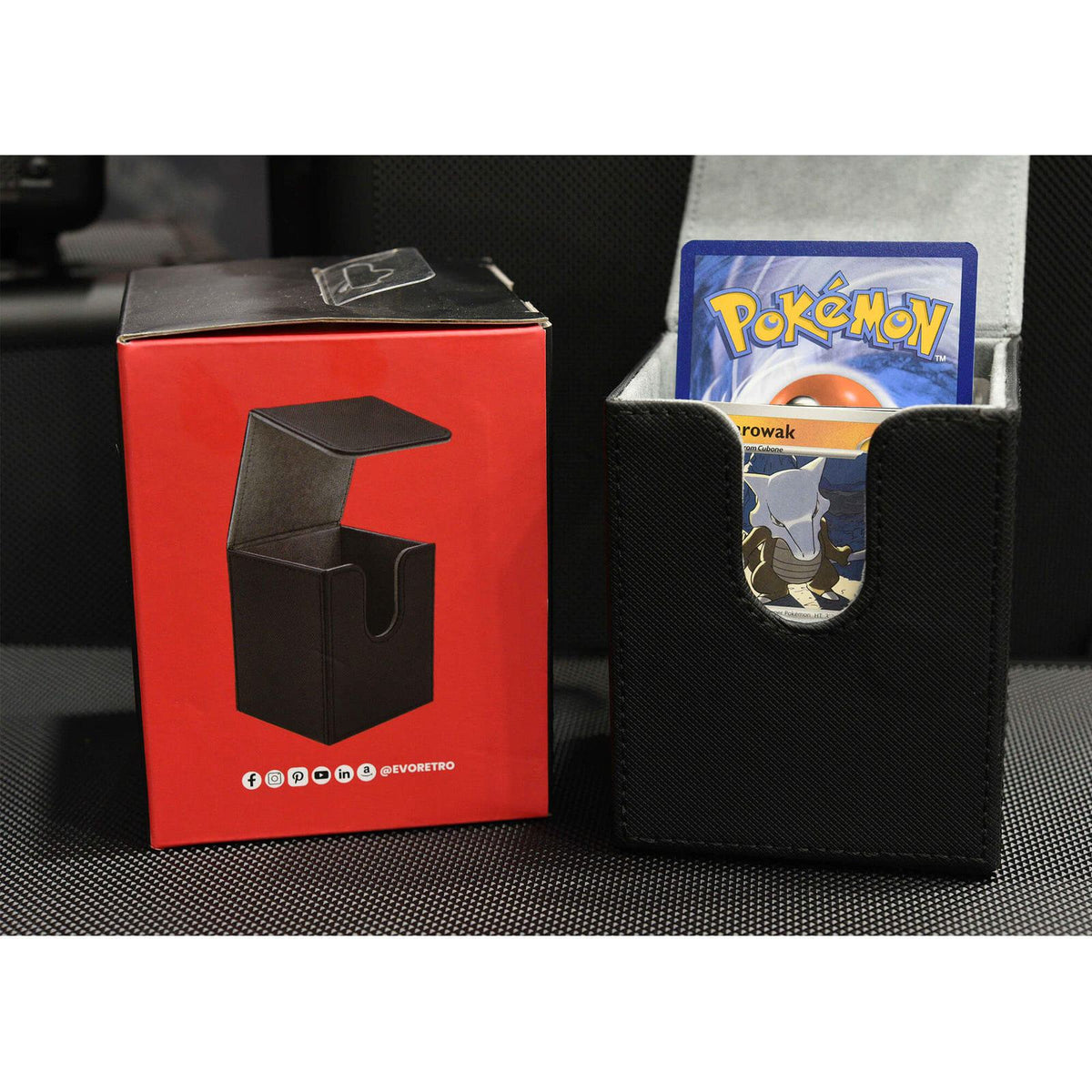 EVORETRO Magnetic Deck Box Black