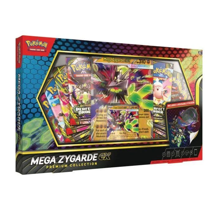 Pokémon TCG: Mega Zygarde Ex Premium Collection Sealed Case