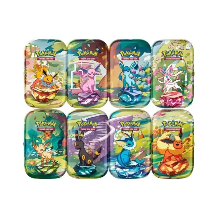 Pokémon TCG: Scarlet & Violet Prismatic Evolutions Mini Tin (Random)