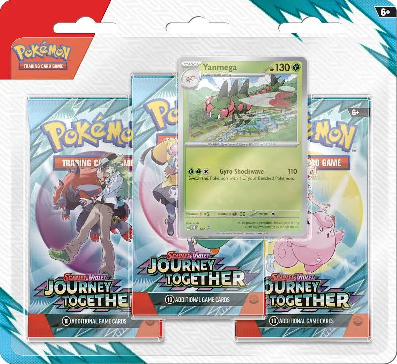 Pokémon TCG: Scarlet & Violet - Journey Together 3-Booster Blister