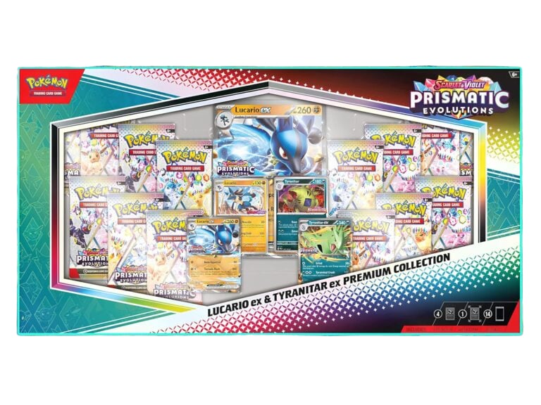 Pokémon TCG: Lucario Ex & Tyranitar Ex Premium Collection