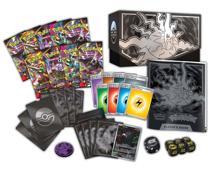 Pokémon TCG Mega Evolution Pitch Black Elite Trainer Box With Acrylic Case (PRE ORDER)
