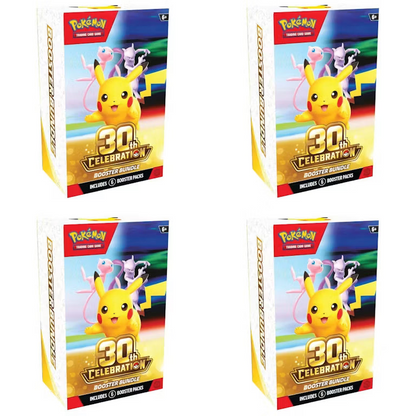 Pokémon TCG: 30th Celebration Booster Bundle - Bundle Of 4 (MAX 1)