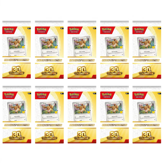 Pokémon TCG: 30th Celebration Knock Out Collection - Bundle Of 10
