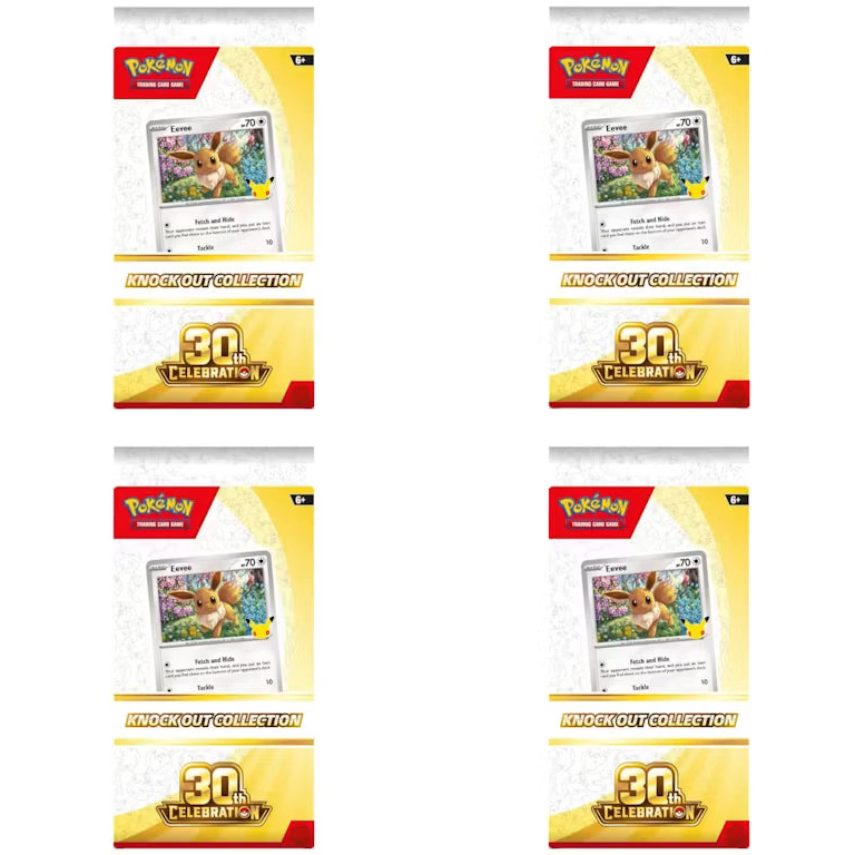 Pokémon TCG: 30th Celebration Knock Out Collection - Bundle Of 10