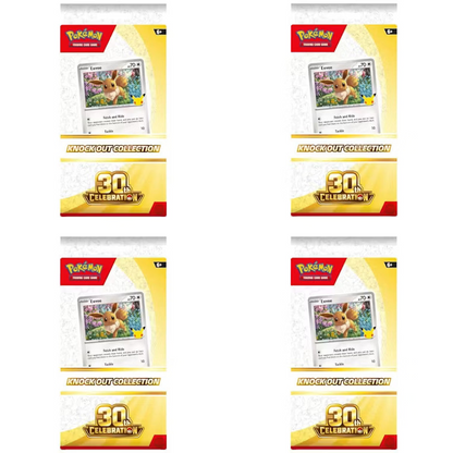 Pokémon TCG: 30th Celebration Knock Out Collection - Bundle Of 10