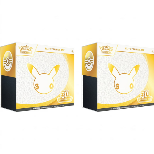 Pokémon TCG: 30th Celebration Elite Trainer Box - Bundle Of 2