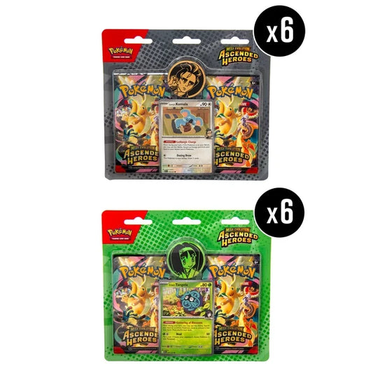 Pokemon TCG: Mega Evolution Ascended Heroes 2-Pack Blister HALF-CASE (12 CT)