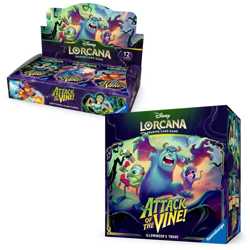 Disney Lorcana: Attack of the Vine! - Booster Box & Trove Bundle