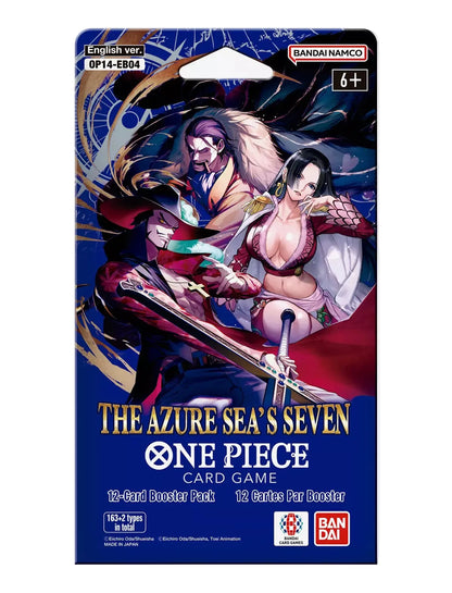 One Piece TCG: The Azure Sea's Seven Sleeved Booster Pack (OP-14)