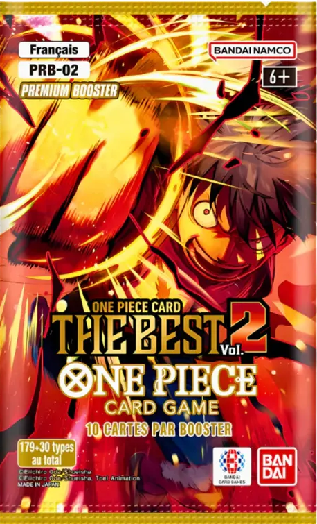 One Piece TCG: The Best Vol.2 Premium Booster Pack (PRB-02) - English