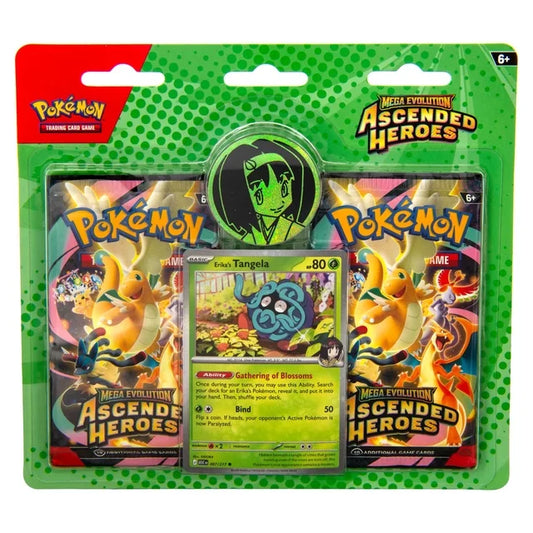 Pokémon TCG: Mega Evolution Ascended Heroes 2-Pack Blister (One At Random)