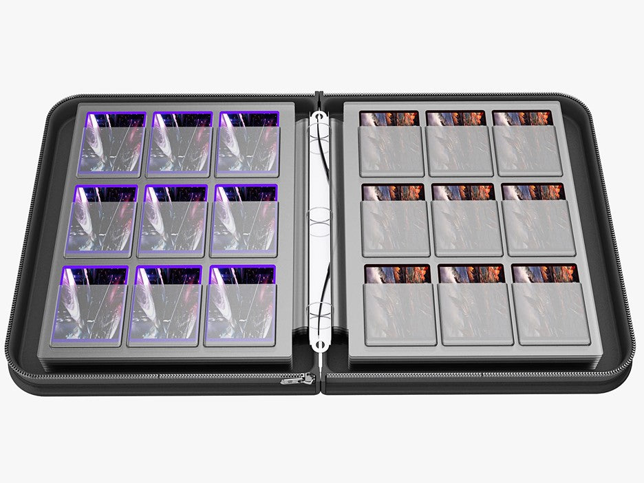 Biogenik 9-Pockets Large Capacity Binder/Carrying Case (720 Cards)