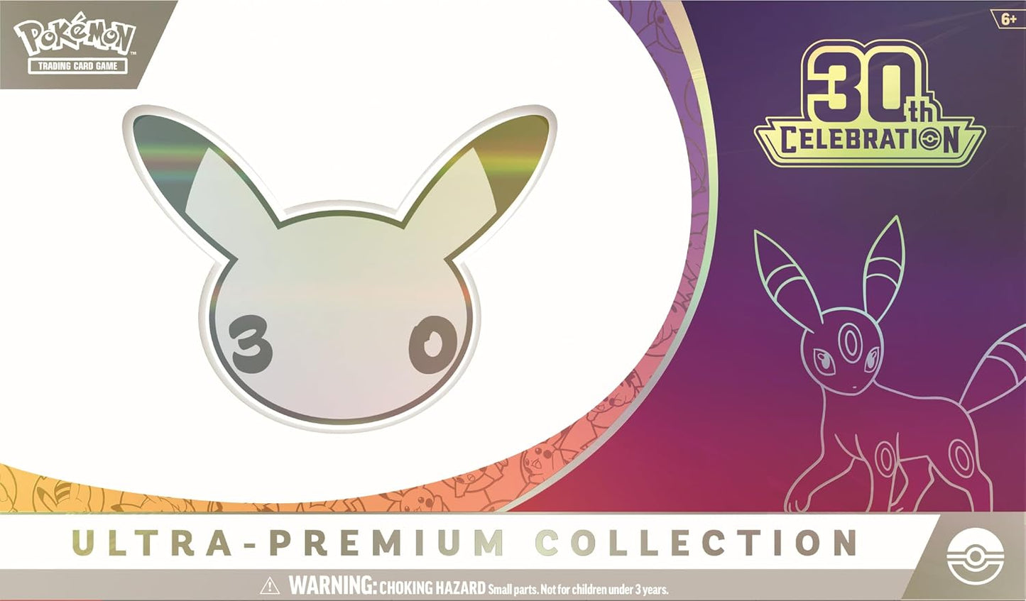 Pokémon TCG: 30th Celebration Ultra-Premium Collection (Day OR Night, One At Random) (PRE-ORDER)