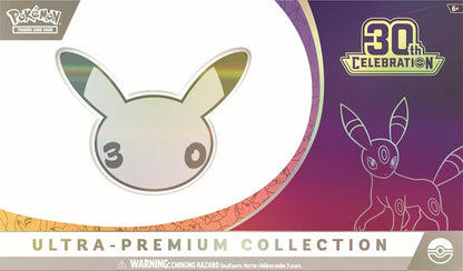 Pokémon TCG: 30th Celebration Ultra-Premium Collection (Day OR Night, One At Random) (PRE-ORDER)