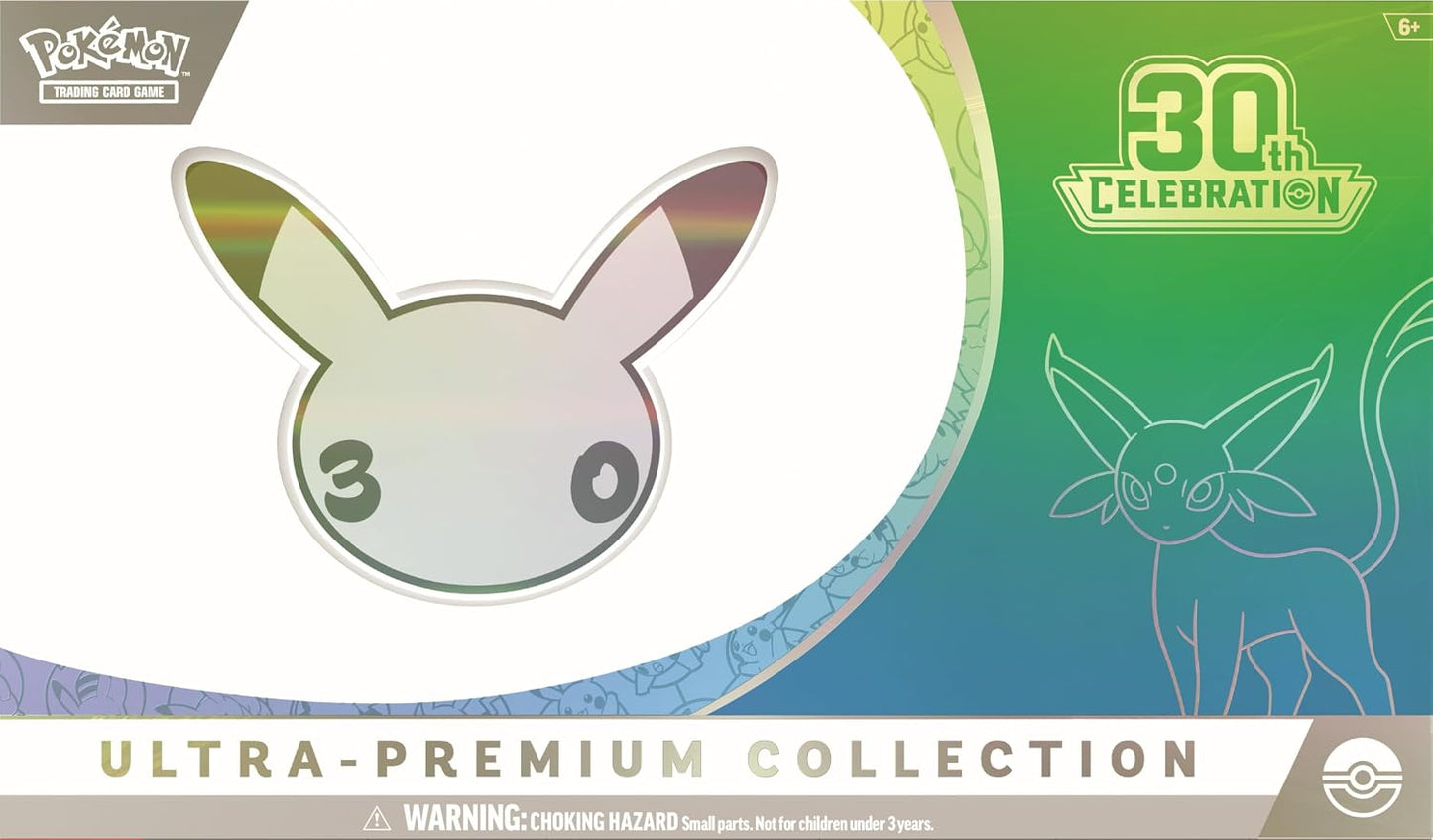 Pokémon TCG: 30th Celebration Ultra-Premium Collection (Day OR Night, One At Random) (PRE-ORDER)
