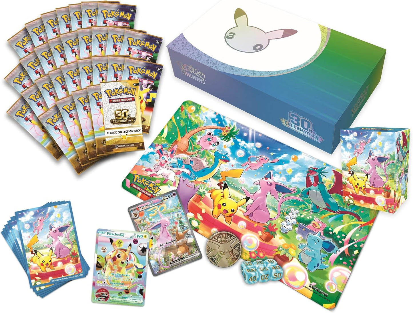 Pokémon TCG: 30th Celebration Ultra-Premium Collection With Acrylic Case (Espeon) (PRE-ORDER)