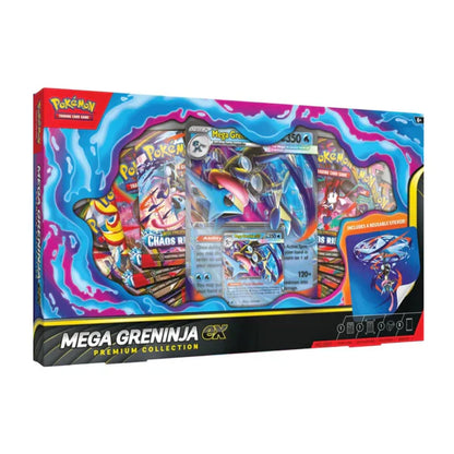 Pokémon TCG Mega Greninja ex Premium Collection Box (PRE ORDER)