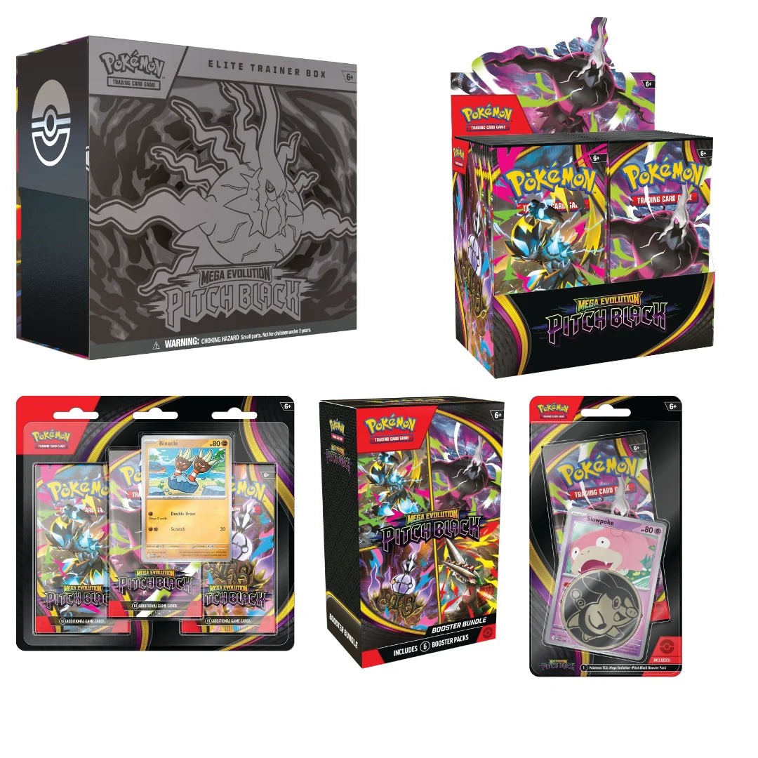 Pokémon TCG: Mega Evolution Pitch Black Full Bundle