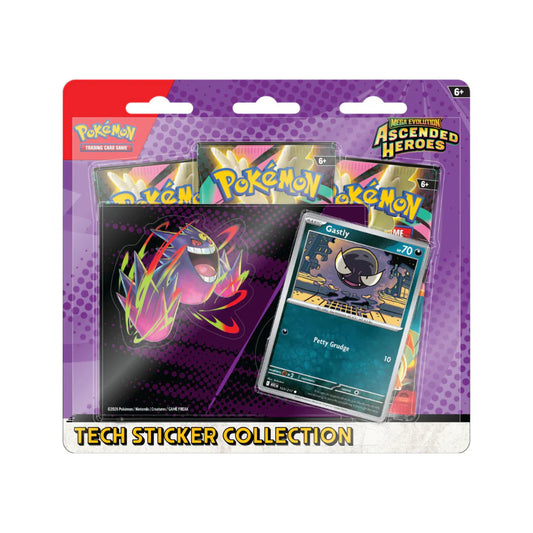 Pokémon TCG: Mega Evolution - Ascended Heroes Tech Sticker Collection - Gastly