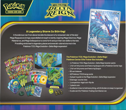 Pokémon TCG: Delta Reign Pokémon Center Elite Trainer Box With Acrylic Case (PRE-ORDER)