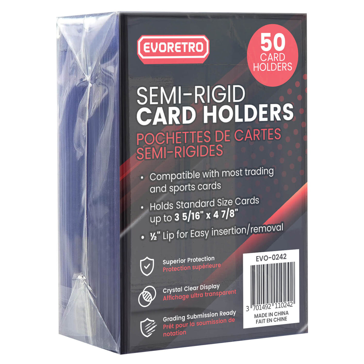 EVORETRO Semi-Rigid Card Holders