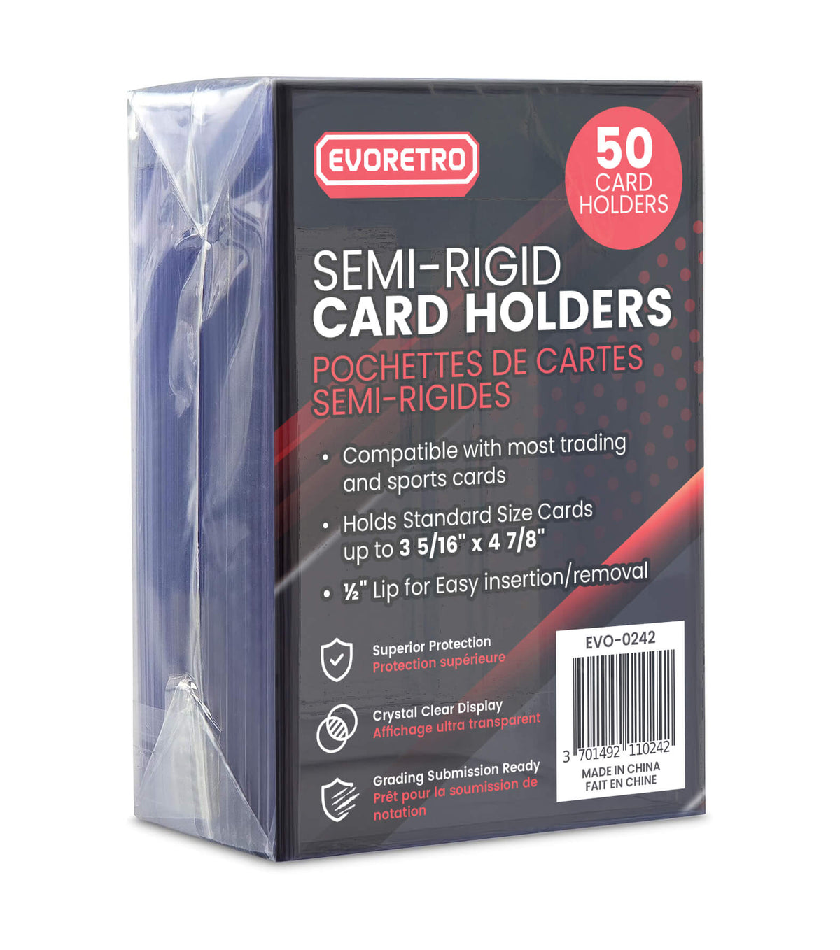 EVORETRO Semi-Rigid Card Holders
