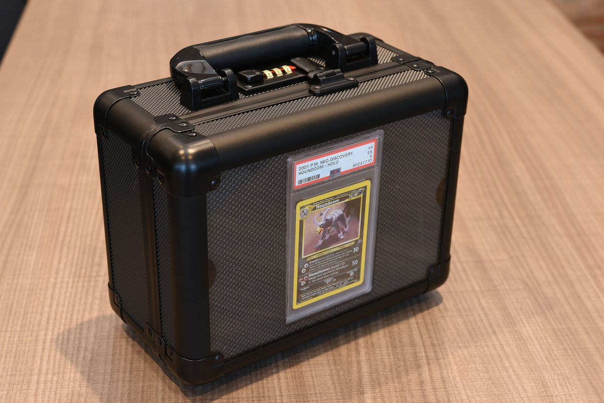 EVORETRO Graded Card Case — Mini with Display Window & Lock (Special Order)