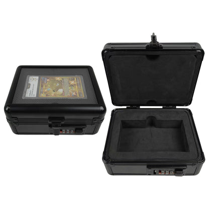 EVORETRO Graded Card Case — Mini with Display Window & Lock (Special Order)