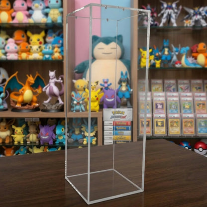 EVORETRO Magnetic Acrylic Display Case for Sealed Case of 6 English Booster Boxes (Special Order)