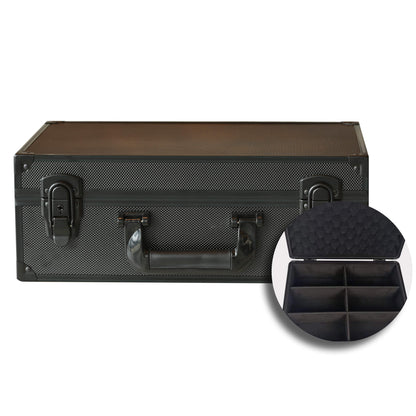 EVORETRO Toploader Card Storage Box – 600 Toploaders / 140 Magnetic Cases, Combination Lock (Special Order)