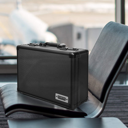 EVORETRO Toploader Card Storage Box – 600 Toploaders / 140 Magnetic Cases, Combination Lock (Special Order)