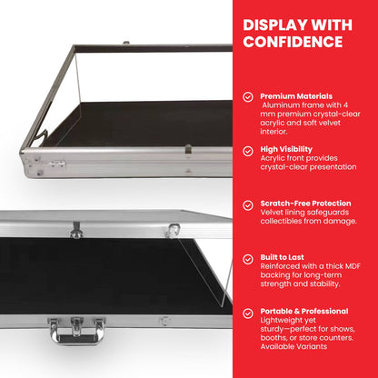 EVORETRO Acrylic Clear Top Display Vendor Trade Show showcase (Special Order)
