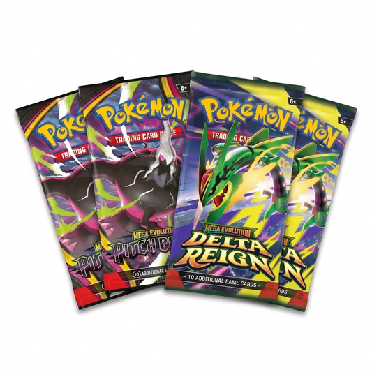 Pokémon TCG: Pitch Black & Delta Reign Booster Pack Bundle (2 Each) (PRE-ORDER) (WAVE 2)