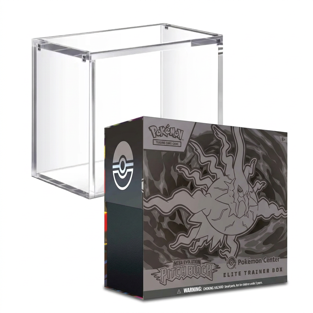 Pokémon TCG: Mega Evolution Pitch Black Pokémon Center ETB With Acrylic Case