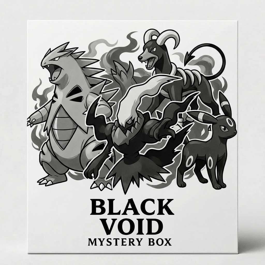Pokémon TCG: ''BLACK VOID'' Mystery Box - Pitch Black