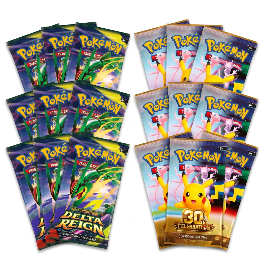 Pokémon TCG: Delta Reign & 30th Anniversary 18-Pack Bundle (PRE-ORDER)