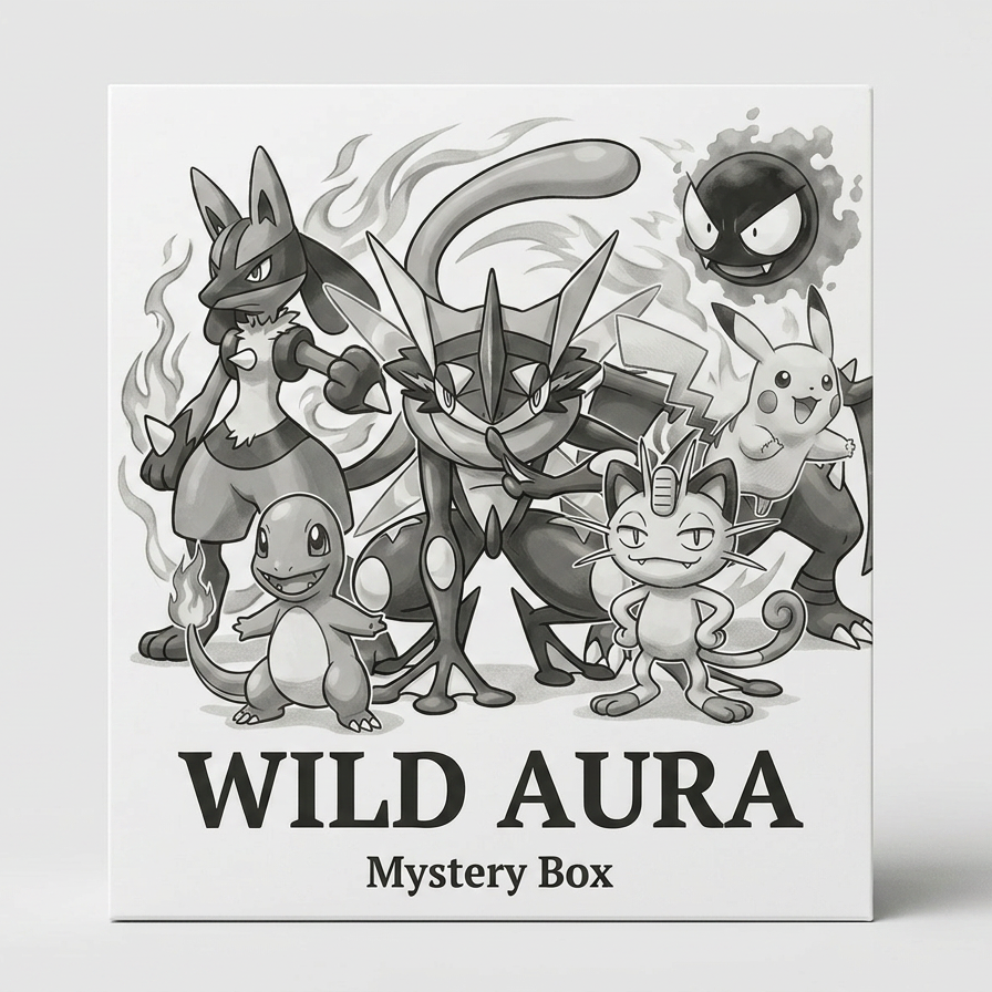Pokémon TCG: ''WILD AURA' Mystery Box - $500+ Collectr Sealed Value