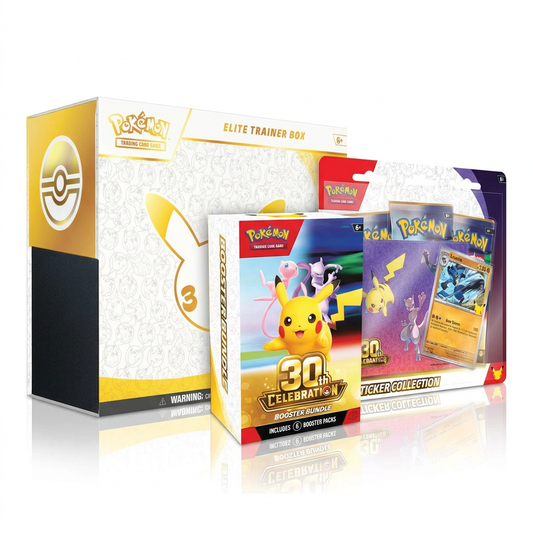 Pokémon TCG: 30th Celebration Legendary Bundle (PRE-ORDER)