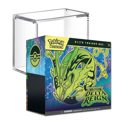 Pokémon TCG: 30th Celebration + Delta Reign Elite Trainer Box With Acrylic Case (PRE-ORDER)
