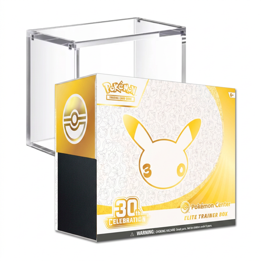 Pokémon TCG: 30th Celebration Pokémon Center Elite Trainer Box With Acrylic Case (PRE-ORDER)