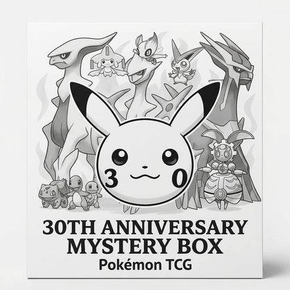 Pokémon TCG: 30th Anniversary LIMITED Mystery Box - 6 Packs (PRE-ORDER)