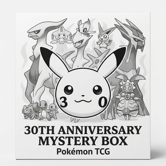 Pokémon TCG: 30th Anniversary LIMITED Mystery Box - 6 Packs (PRE-ORDER)
