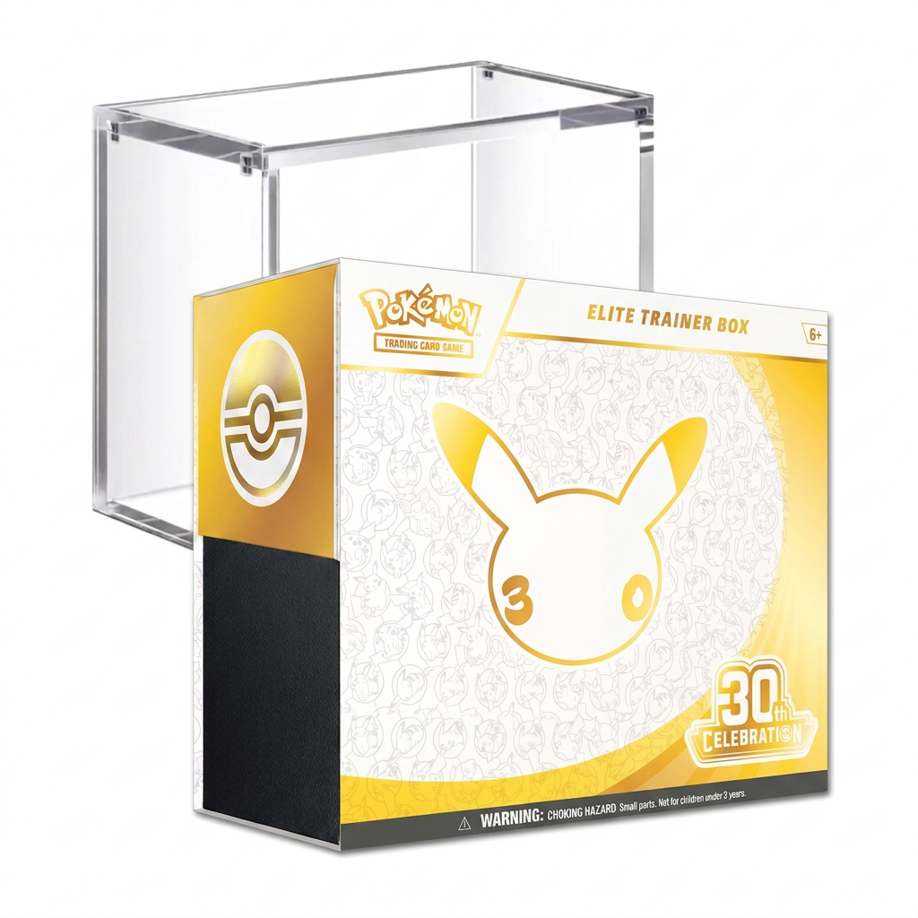 Pokémon TCG: 30th Celebration Elite Trainer Box With Acrylic Case
