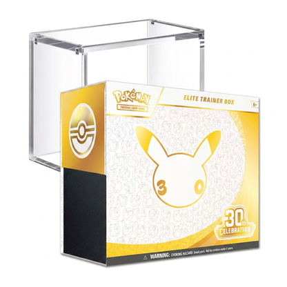 Pokémon TCG: 30th Celebration Elite Trainer Box With Acrylic Case